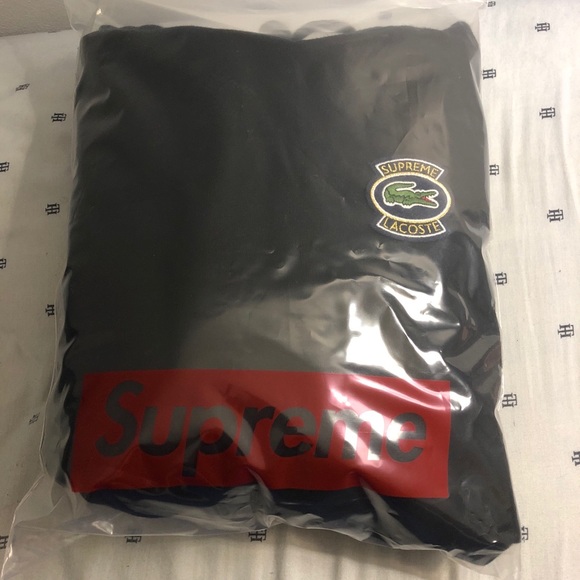 Supreme X Lacoste Hoody size M